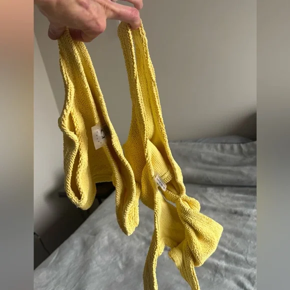 Hunza G Juno Bikini (OneSize) Yellow, Excellent Condition! - Picture 13 of 15